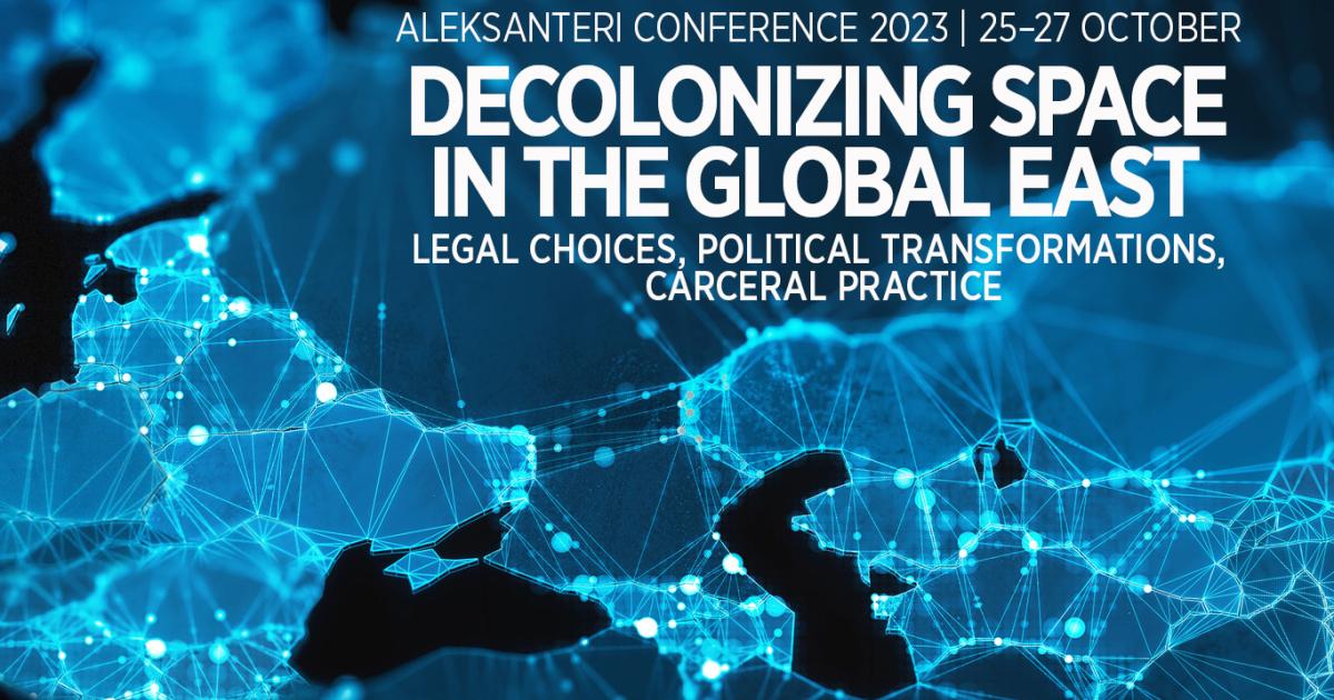 Call for papers decolonizing space in the global east university of